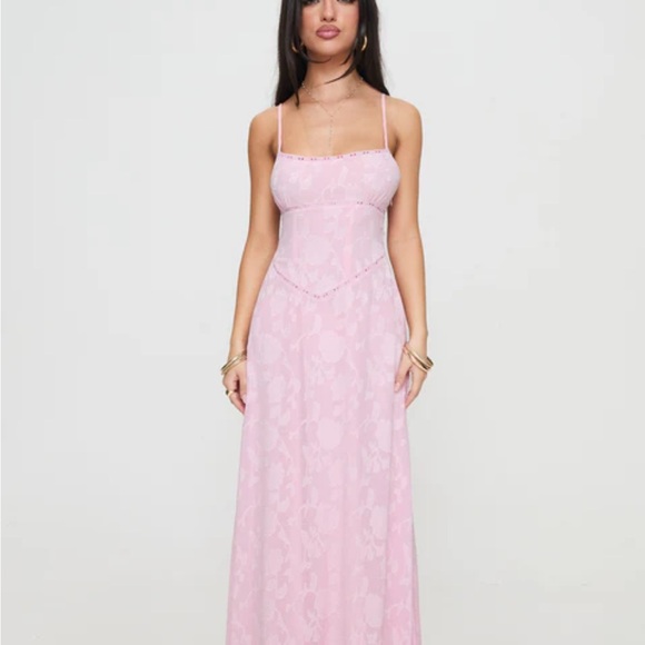 Princess Polly Pink Maxi Dress - Picture 4 of 5
